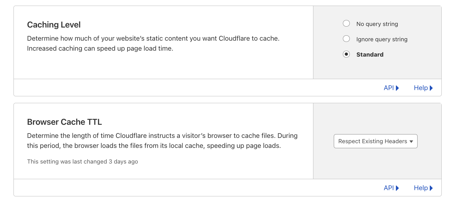 Cloudflare Cache Rule